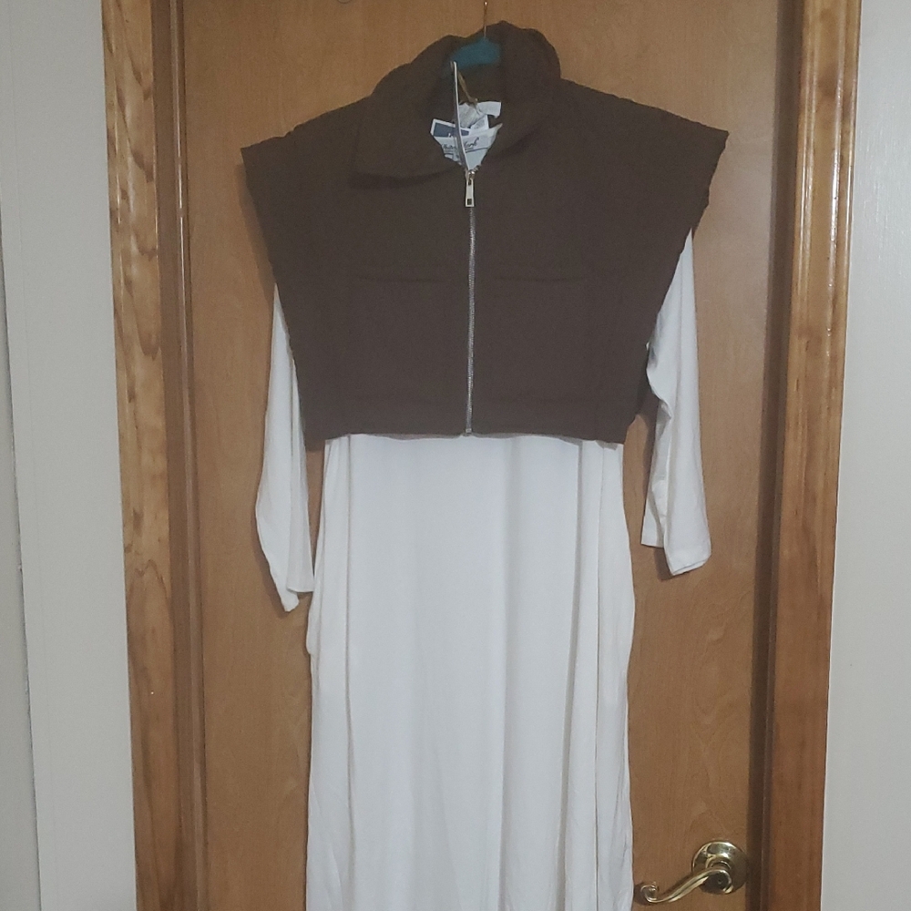 Brown Puffer Vest
